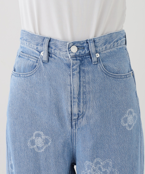 IENA LA BOUCLE(イエナラブークル)の「IENA LA BOUCLE フラワーソフトデニムシルエットパンツ(デニムパンツ・レディース・サックスブルー・38/36/34/40)」の15枚目の写真