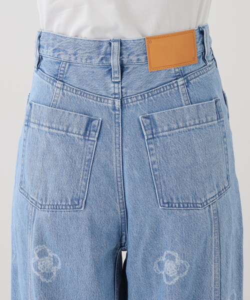 IENA LA BOUCLE(イエナラブークル)の「IENA LA BOUCLE フラワーソフトデニムシルエットパンツ(デニムパンツ・レディース・サックスブルー・38/36/34/40)」の16枚目の写真