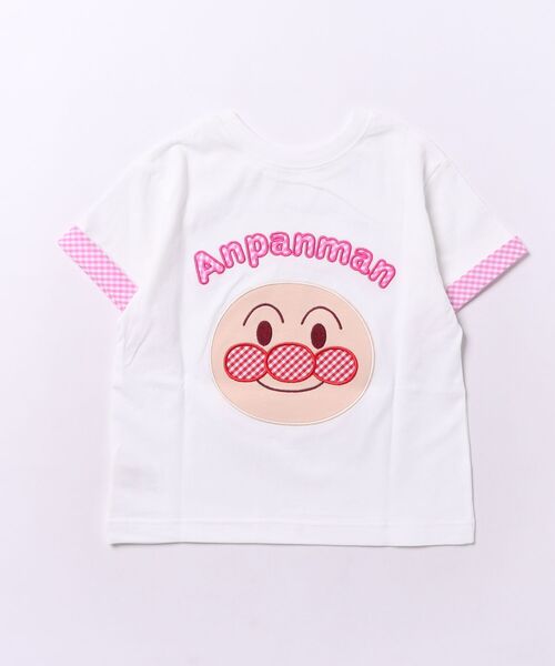 ANPANMAN KIDS COLLECTION(アンパンマンキッズコレクション)の「くるっと2WAY半袖Tシャツ アンパンマン ドキンちゃん(Tシャツ/カットソー・キッズ・オフホワイト・80cm/90cm/100cm/110cm/120cm)」の2枚目の写真