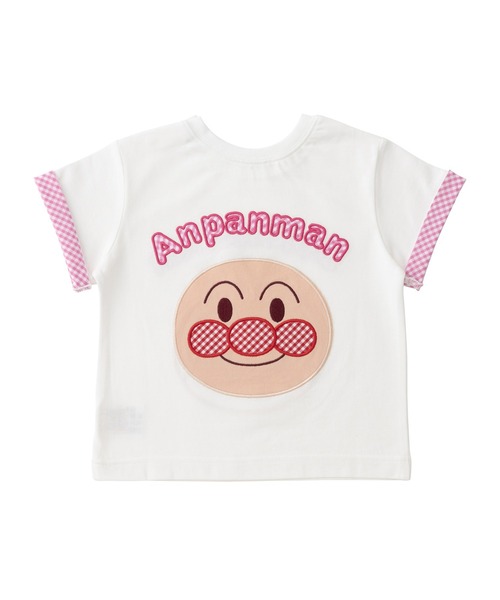 ANPANMAN KIDS COLLECTION(アンパンマンキッズコレクション)の「くるっと2WAY半袖Tシャツ アンパンマン ドキンちゃん(Tシャツ/カットソー・キッズ・オフホワイト・80cm/90cm/100cm/110cm/120cm)」の7枚目の写真