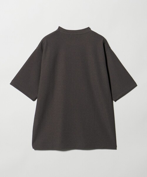 green label relaxing(グリーンレーベルリラクシング)の「【WEB限定】JUST fit ピケ パイル 半袖 Tシャツ -吸水速乾・UVカット-(Tシャツ/カットソー・メンズ・ダークグリーン/ブラック/ネイビー/ダークグレー・L/S/XL/M)」の15枚目の写真
