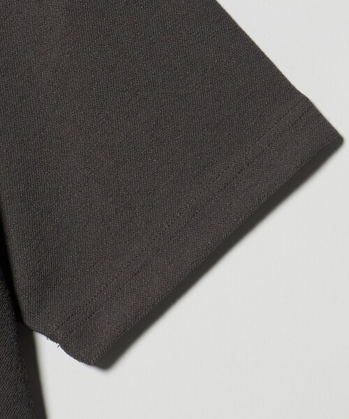 green label relaxing(グリーンレーベルリラクシング)の「【WEB限定】JUST fit ピケ パイル 半袖 Tシャツ -吸水速乾・UVカット-(Tシャツ/カットソー・メンズ・ダークグリーン/ブラック/ネイビー/ダークグレー・L/S/XL/M)」の13枚目の写真