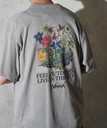 NANGA（ナンガ）の「NANGA / ナンガ ECO HYBRID VINTAGE FLOWER TEE エコハイブリッド ビンテージフラワー Tシャツ（Tシャツ/カットソー）」
