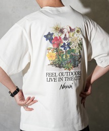 NANGA（ナンガ）の「NANGA / ナンガ ECO HYBRID VINTAGE FLOWER TEE エコハイブリッド ビンテージフラワー Tシャツ（Tシャツ/カットソー）」