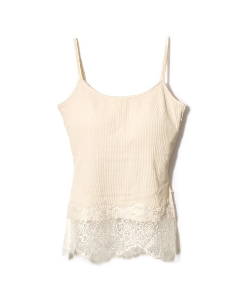 NOTREemor(ノートルエモア)の「soft fit lace camisole(キャミソール・レディース・アイボリー・MEDIUM/SMALL)」の8枚目の写真