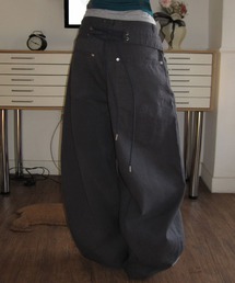 modimood（モディムード）の「バルーンフィットコルセットワイドパンツ（その他パンツ）」