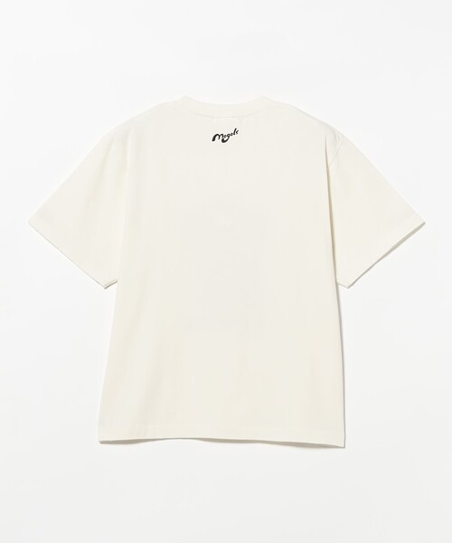 TOKYO CULTUART by BEAMS(トウキョウカルチャートバイビームス)の「フジサキタクマ / TWOME T-Shirt(Tシャツ/カットソー・レディース・パープル/ホワイト・SMALL/MEDIUM/X-LARGE/LARGE)」の8枚目の写真