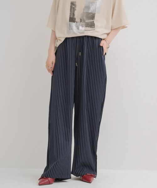 RETRO GIRL(レトロガール)の「ワイドスラックスPT(その他パンツ・レディース・ライトブラウン/グレー系その他/ナチュラル/ブラック・FREE)」の3枚目の写真