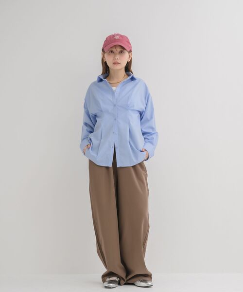 RETRO GIRL(レトロガール)の「ワイドスラックスPT(その他パンツ・レディース・ライトブラウン/グレー系その他/ナチュラル/ブラック・FREE)」の14枚目の写真