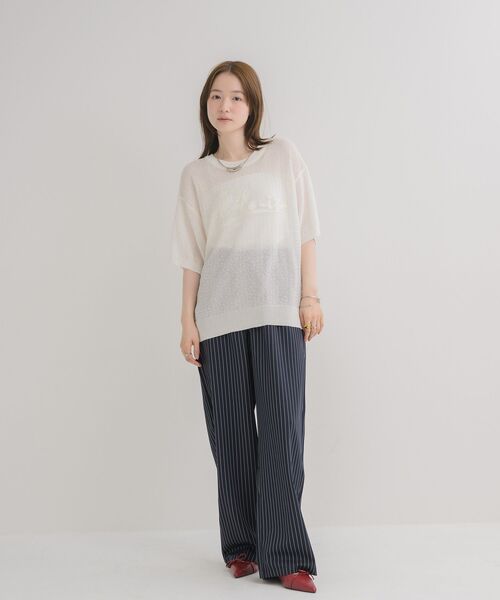 RETRO GIRL（レトロガール）の「ワイドスラックスPT（その他パンツ・レディース・ライトブラウン/グレー系その他/ナチュラル/ブラック/ブラック系その他4・FREE）」の6枚目の写真
