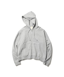 FRILL ZIP UP HOODIE フリルジップアップフーディ 冬服 春服 ジップ