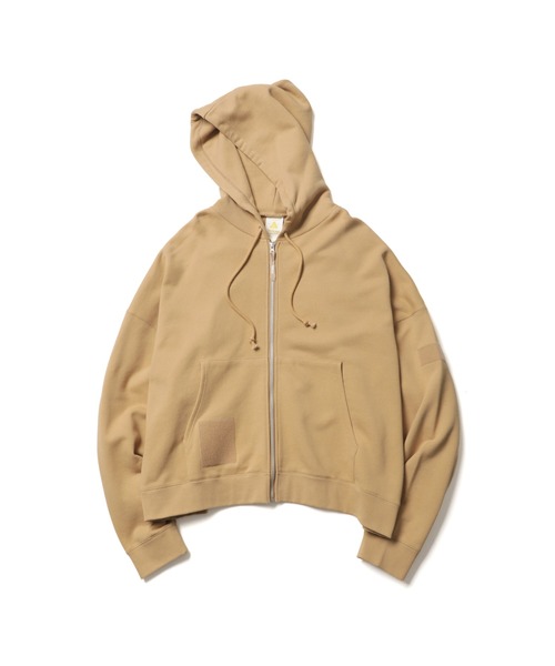 Yellow by TAKAHISA MASUDA】HOOK & LOOP - ZIP HOODIE（パーカー
