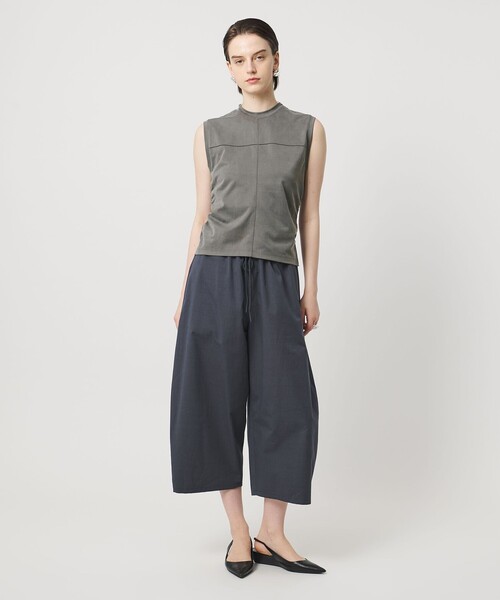 ASTRAET（アストラット）の「＜ASTRAET ＞バックギャザー ノースリーブカットソー（Tシャツ/カットソー・レディース・ブラック/グレー系・FREE）」の18枚目の写真