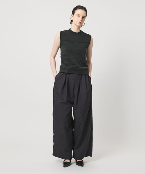 ASTRAET（アストラット）の「＜ASTRAET ＞バックギャザー ノースリーブカットソー（Tシャツ/カットソー・レディース・ブラック/グレー系・FREE）」の22枚目の写真