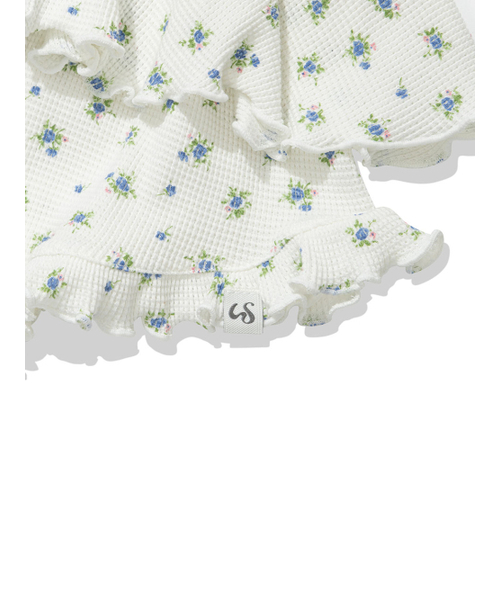 UGLY SHADOW(アグリーシャドウ)の「RUFFLE FLOWER SKIRT PANTS(WHITE)(その他パンツ・レディース・その他・FREE)」の6枚目の写真