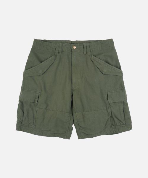 FRIZMWORKS(フリズムワークス)の「CANVAS ESSENTIAL CARGO SHORTS _ OLIVE(その他パンツ・メンズ・その他・SMALL/MEDIUM/LARGE/X-LARGE)」の1枚目の写真