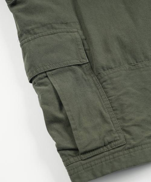 FRIZMWORKS(フリズムワークス)の「CANVAS ESSENTIAL CARGO SHORTS _ OLIVE(その他パンツ・メンズ・その他・SMALL/MEDIUM/LARGE/X-LARGE)」の6枚目の写真