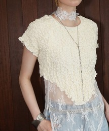 chuclla | シャーリングショートトップス chw26s299(Tシャツ/カットソー)