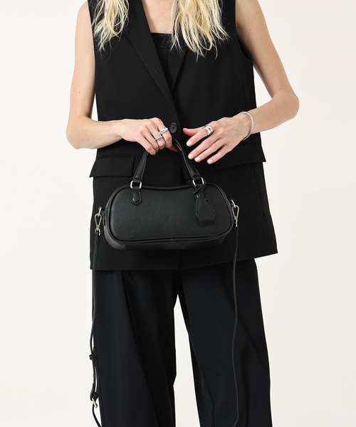 style code(スタイルコード)の「ZOZO限定【STYLE CODE/スタイルコード】2WAYミニボストンバッグ(ボストンバッグ・レディース・ブラック/ブラウン・FREE)」の5枚目の写真