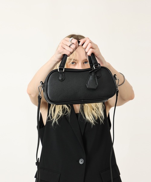 style code(スタイルコード)の「ZOZO限定【STYLE CODE/スタイルコード】2WAYミニボストンバッグ(ボストンバッグ・レディース・ブラック/ブラウン・FREE)」の12枚目の写真