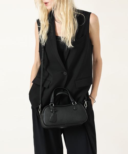 style code(スタイルコード)の「ZOZO限定【STYLE CODE/スタイルコード】2WAYミニボストンバッグ(ボストンバッグ・レディース・ブラック/ブラウン・FREE)」の13枚目の写真