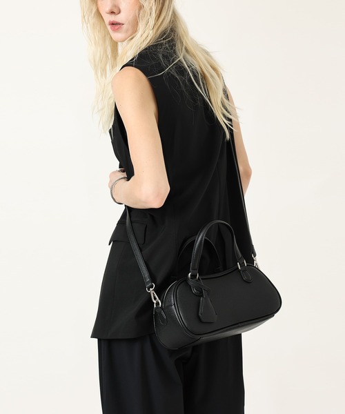 style code(スタイルコード)の「ZOZO限定【STYLE CODE/スタイルコード】2WAYミニボストンバッグ(ボストンバッグ・レディース・ブラック/ブラウン・FREE)」の7枚目の写真