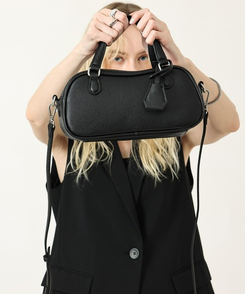 style code(スタイルコード)の「ZOZO限定【STYLE CODE/スタイルコード】2WAYミニボストンバッグ(ボストンバッグ・レディース・ブラック/ブラウン・FREE)」の3枚目の写真