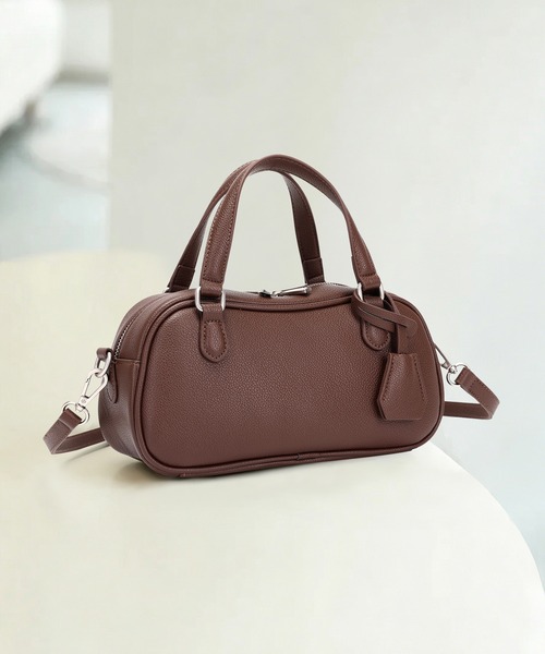 style code(スタイルコード)の「ZOZO限定【STYLE CODE/スタイルコード】2WAYミニボストンバッグ(ボストンバッグ・レディース・ブラック/ブラウン・FREE)」の21枚目の写真