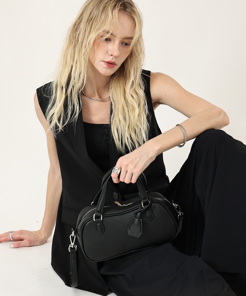 style code(スタイルコード)の「ZOZO限定【STYLE CODE/スタイルコード】2WAYミニボストンバッグ(ボストンバッグ・レディース・ブラック/ブラウン・FREE)」の14枚目の写真