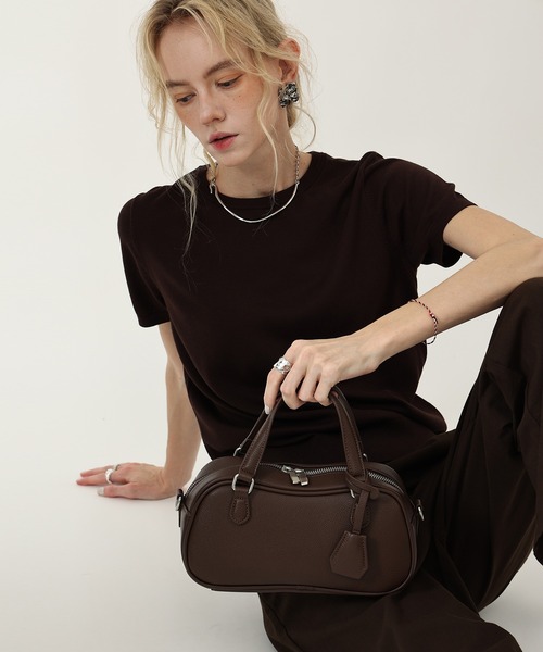 style code(スタイルコード)の「ZOZO限定【STYLE CODE/スタイルコード】2WAYミニボストンバッグ(ボストンバッグ・レディース・ブラック/ブラウン・FREE)」の18枚目の写真