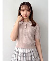 ケーブルポロドッキングトップス