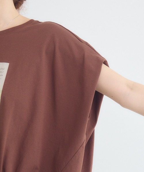KATHARINE ROSS(キャサリンロス)の「フルーツプリントTシャツ(Tシャツ/カットソー・レディース・ホワイト/ブラウン・FREE)」の10枚目の写真