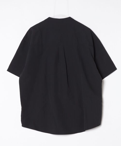 ONE DAY KMC (ワンデイケーエムシー)の「KUNG-FU SHIRT カンフーシャツ チャイナシャツ キレイめ 無地 半袖 シャツ / CTTP-004(シャツ/ブラウス・メンズ・ブラック・LARGE/SMALL/MEDIUM)」の5枚目の写真