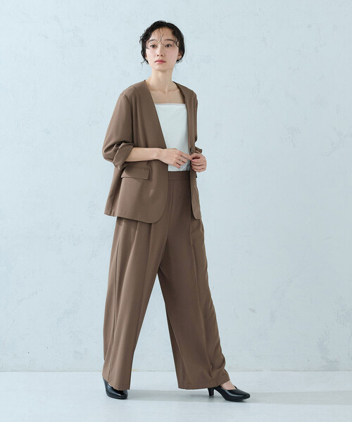COMME CA ISM(コムサイズム)の「スクエアトゥパンプス(パンプス・レディース・ブラック・23.5cm/22.5cm/24.5cm)」の2枚目の写真