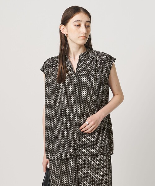 UNITED ARROWS(ユナイテッドアローズ)の「Spiree フレンチスリーブ ブラウス(シャツ/ブラウス・レディース・ダークグレー/その他7/その他1/その他9/モカ・FREE)」の6枚目の写真