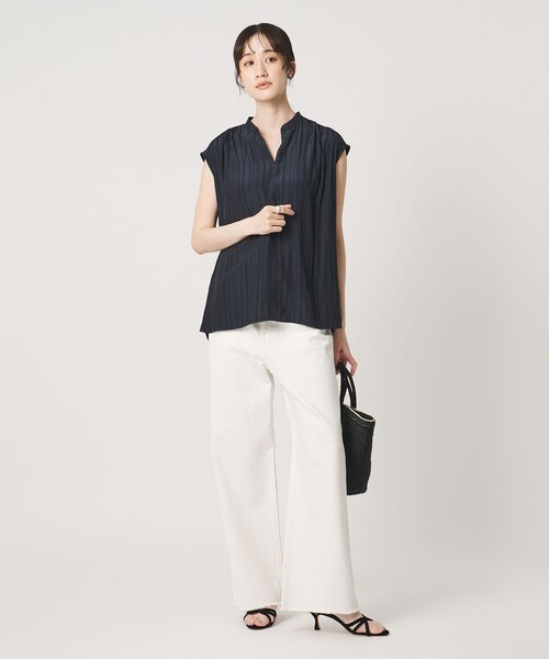 UNITED ARROWS(ユナイテッドアローズ)の「Spiree フレンチスリーブ ブラウス(シャツ/ブラウス・レディース・ダークグレー/その他7/その他1/その他9/モカ・FREE)」の17枚目の写真