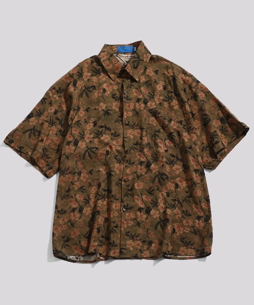 TOBEE — униформа «Rayon Aloha» — общая рубашка open collar