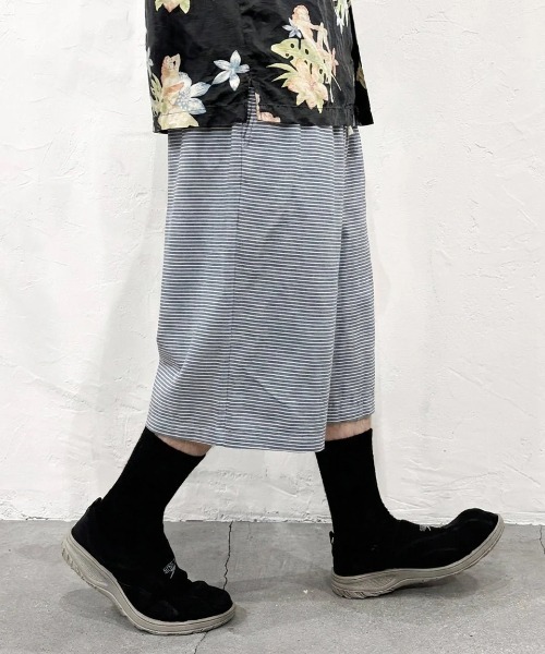児島新鮮組 BIG SHORTS BLUE LINEN 児島新鮮組 / BIG BLUB SHORTS（その他パンツ）｜Beyond Basics