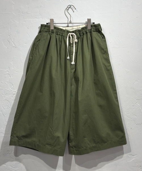 Beyond Basics（ビヨンド ベーシックス）の「児島新鮮組 / BIG BLUB SHORTS（その他パンツ・メンズ・インディゴブルー/ライトグリーン/モスグリーン/ストライプ/ナチュラル・FREE）」の3枚目の写真