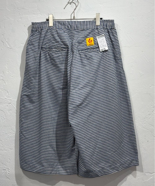 Beyond Basics（ビヨンド ベーシックス）の「児島新鮮組 / BIG BLUB SHORTS（その他パンツ・メンズ・インディゴブルー/ライトグリーン/モスグリーン/ストライプ/ナチュラル・FREE）」の7枚目の写真