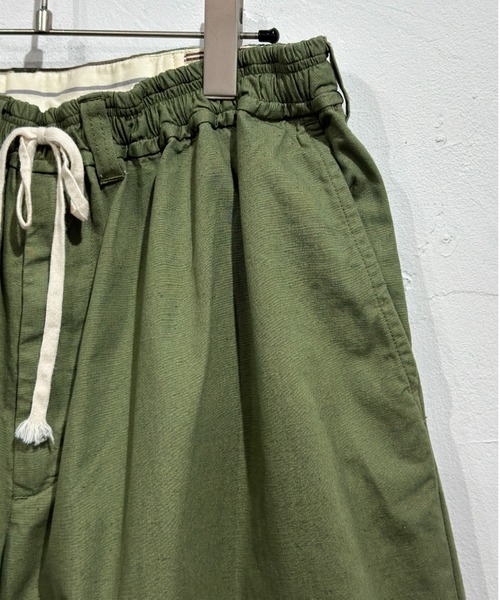 Beyond Basics（ビヨンド ベーシックス）の「児島新鮮組 / BIG BLUB SHORTS（その他パンツ・メンズ・インディゴブルー/ライトグリーン/モスグリーン/ストライプ/ナチュラル・FREE）」の20枚目の写真