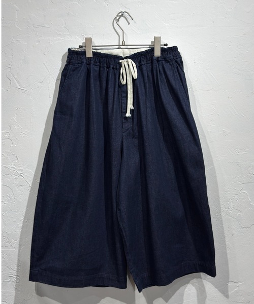 Beyond Basics（ビヨンド ベーシックス）の「児島新鮮組 / BIG BLUB SHORTS（その他パンツ・メンズ・インディゴブルー/ライトグリーン/モスグリーン/ストライプ/ナチュラル・FREE）」の11枚目の写真