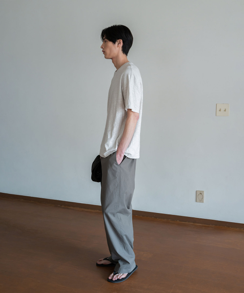 BLANKROOM（ブランクルーム）の「ノーブルスラブハーフT_NATURAL（Tシャツ/カットソー・メンズ・その他・1/3/2/4）」の3枚目の写真