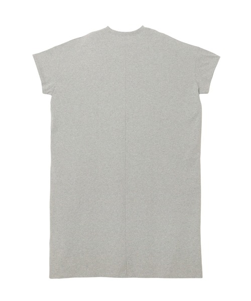 andme（アンドミー）の「オーバーサイズ半袖ロングワンピース（ワンピース・レディース・杢グレー/キナリ/ブラック・FREE）」の19枚目の写真