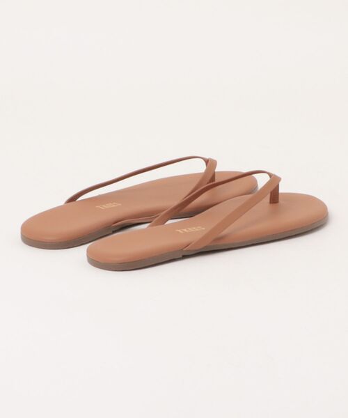TKEES(ティキーズ)の「【TKEES】フラットマットトングサンダル(M62210)(サンダル・レディース・ベージュ/ライトブラウン・39/36/38/37)」の3枚目の写真