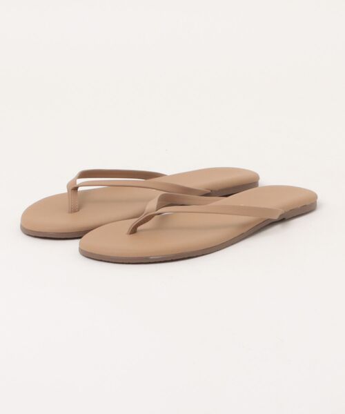 TKEES(ティキーズ)の「【TKEES】フラットマットトングサンダル(M62210)(サンダル・レディース・ベージュ/ライトブラウン・39/36/38/37)」の5枚目の写真