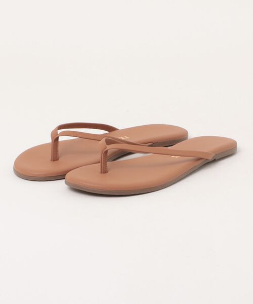 TKEES(ティキーズ)の「【TKEES】フラットマットトングサンダル(M62210)(サンダル・レディース・ベージュ/ライトブラウン・39/36/38/37)」の6枚目の写真