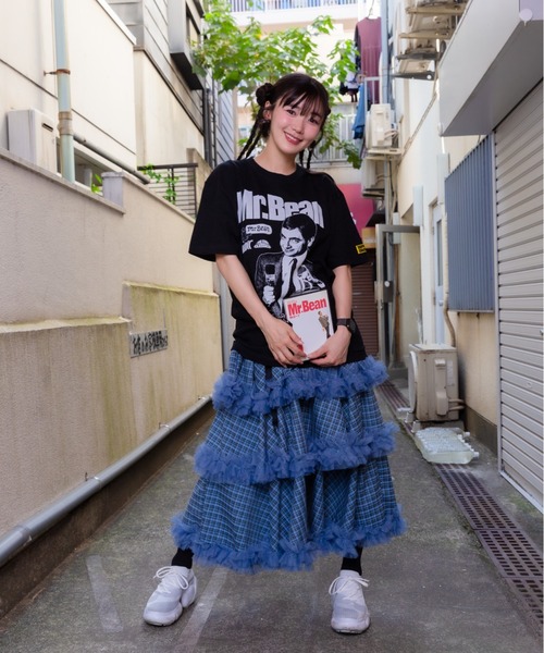 ハードコアチョコレート（ハードコアチョコレート）の「Mr.ビーン/ペンキ塗りたて！(ドリフトブラック)（Tシャツ/カットソー・メンズ・ブラック・LARGE/X-LARGE/XX-LARGE）」の7枚目の写真