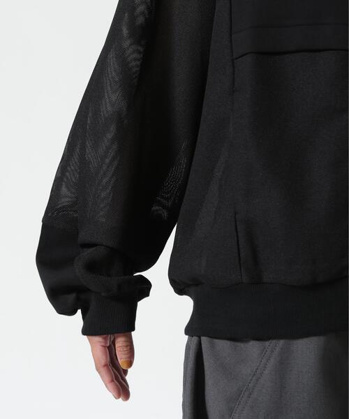 DROIT BELLO(ドロイトベロ)の「DROIT BELLO(ドロイトベロ)メッシュ切替フーディ(パーカー・レディース・ブラック/グレー・F)」の8枚目の写真