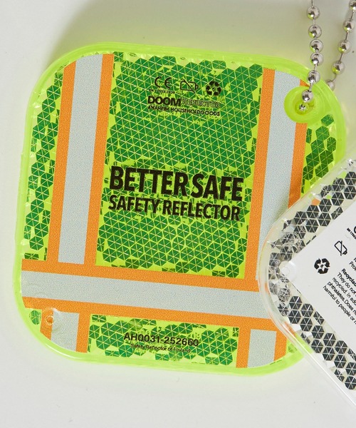 Detail(ディテール)の「DETAIL/ディティール ANAheim Doom Reflector ネオン リフレクター キーホルダー 2026年 夏(キーホルダー・メンズ・イエロー/ホワイト・FREE)」の1枚目の写真